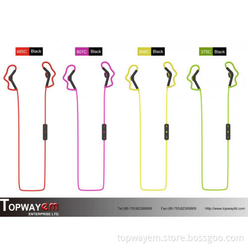 Earhook sports bluetooth earbuds